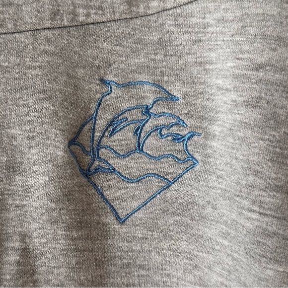 Pink Dolphin Men's Wave Zip Up Activewear Hoodie Jacket - Picture 16 of 16